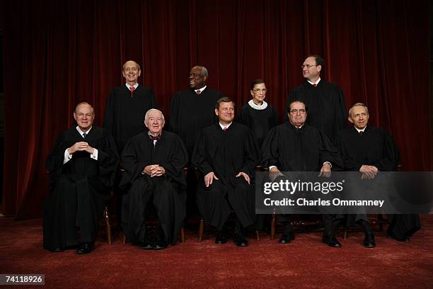 Justice Anthony M. Kennedy , Justice John Paul Stevens, Chief Justice John G. Roberts, Justice Antonin Scalia, , Justice David H. Souter. Justice...