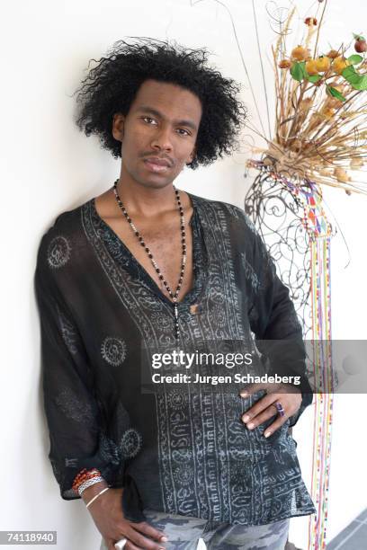 South African fashion designer David Tlale in Johannesburg, circa 2006.