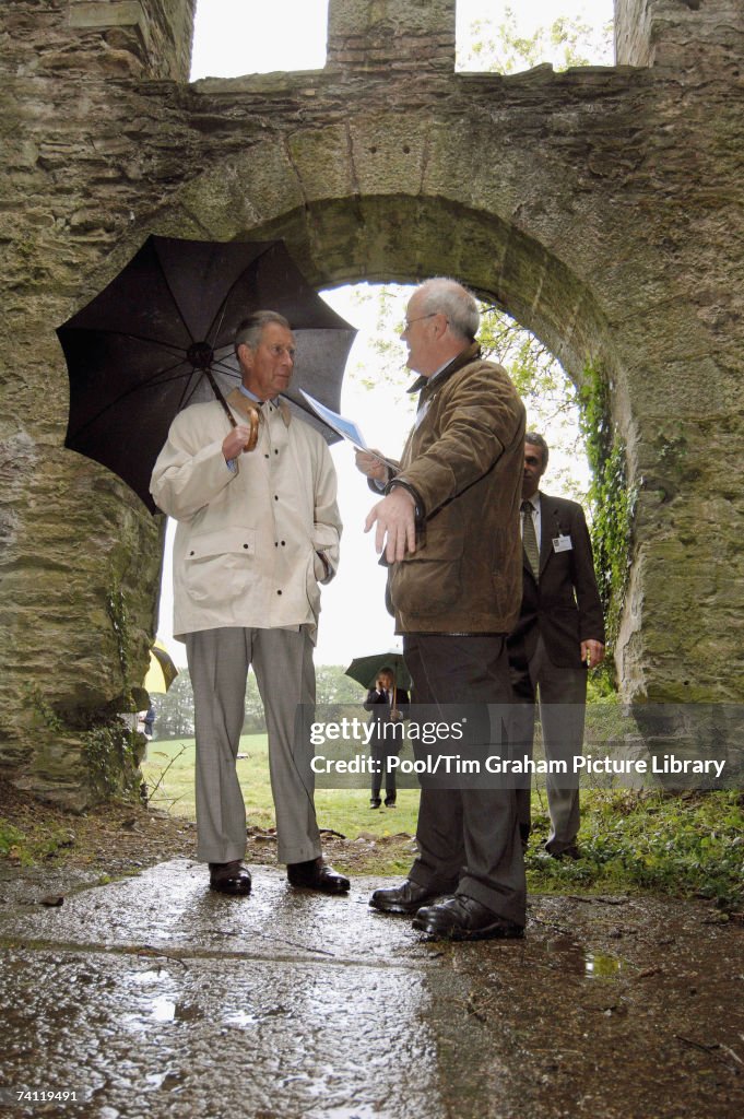 Prince Charles Visits Kelly Bray Heritage Site