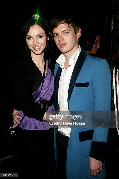 Singer Sophie Ellis Bexter and her husband, guitarist Richard Jones, arrives at a private gig to be perfomed by Prince at Koko on May 10, 2007 in...