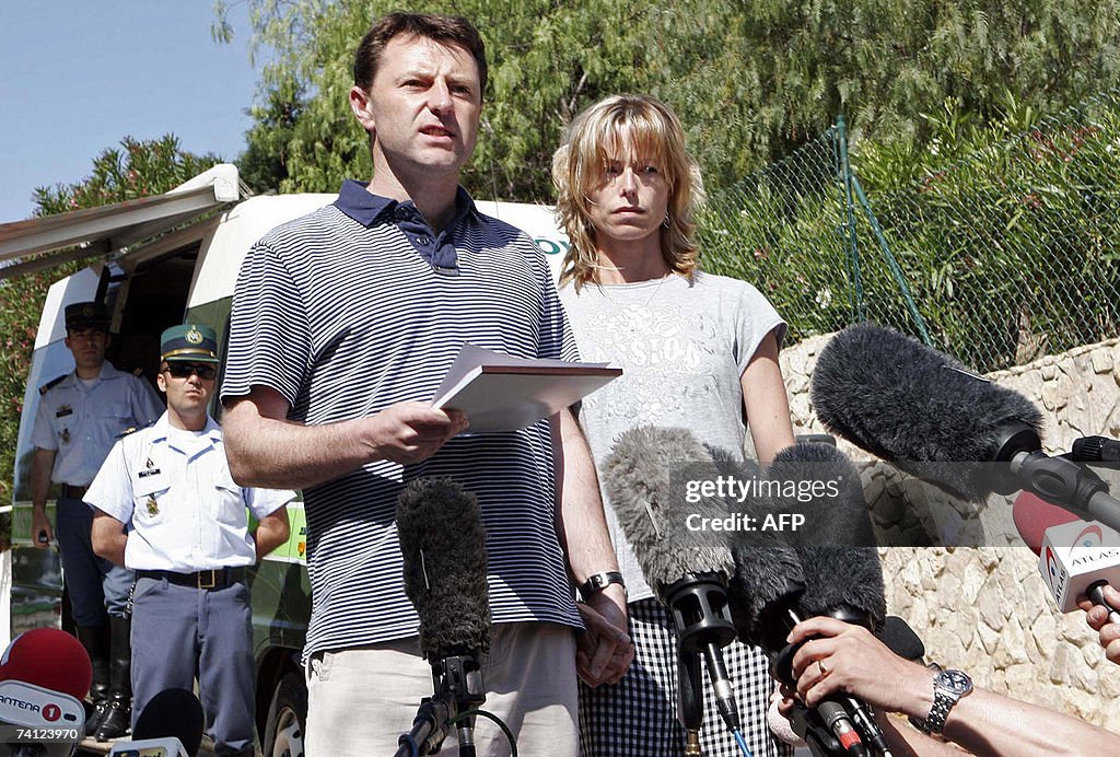 Gerry and Kate McCann, the parents of th...