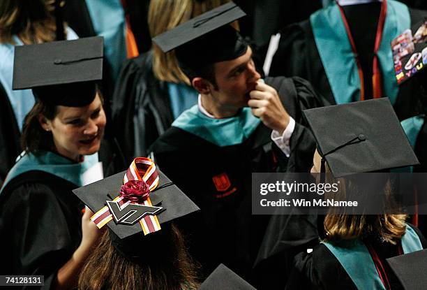 Virginia Tech Ribbons 45 Top Of Grad Cap Stock Photos, High-Res Pictures, and Images - Getty ...