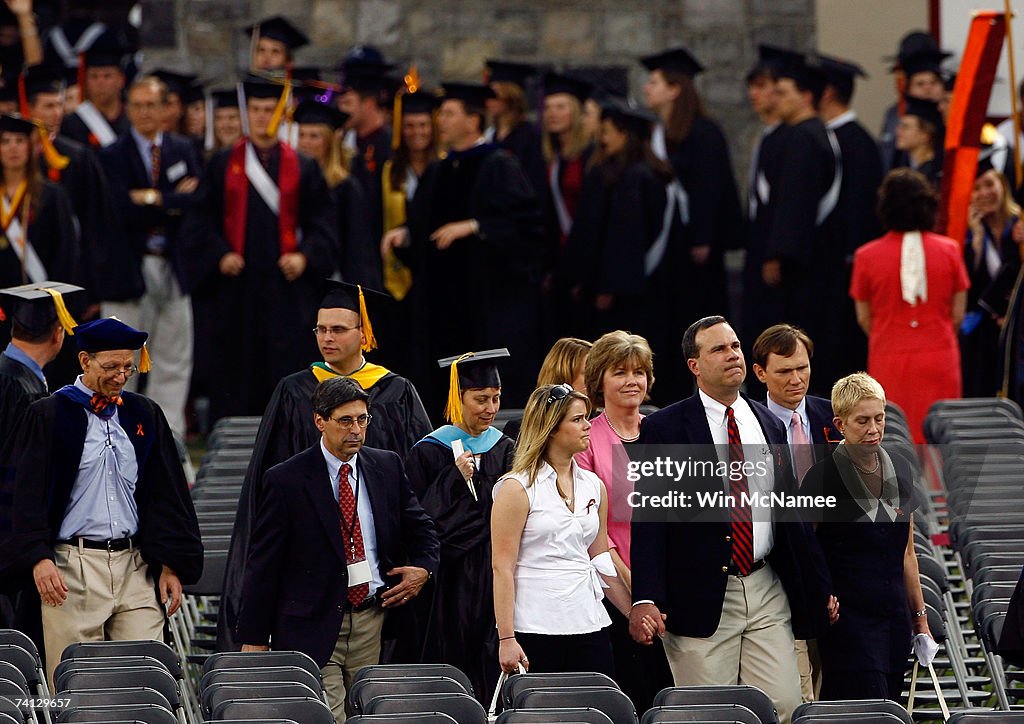 Virginia Tech Rign Families of Virginia Tech students slain in last month's tragedy ...