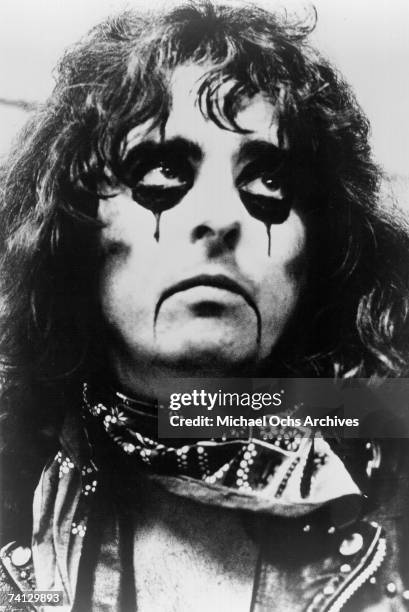 Rock and Roll Singer Alice Cooper poses for publicity photo circa 1970.