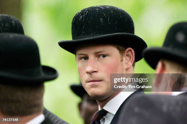 Prince Harry attends the Cavalry Old Comrades Association Annual Parade in Hyde Park on May 13, 2007 in London, England. This is the 83rd Anniversary...