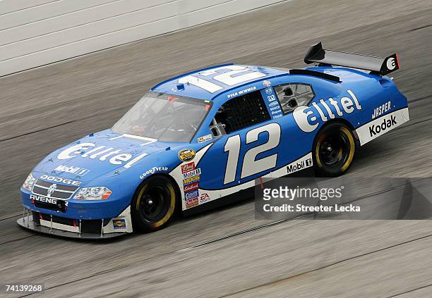 Ryan Newman, driver of the Alltel Dodge, drives during the NASCAR Nextel Cup Series Dodge Avenger 500 on May 13, 2007 at Darlington Raceway in...