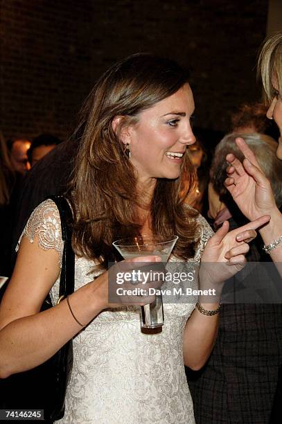 Kate Middleton attends the book launch party of The Young Stalin: The Adventurous Early Life Of The Dictator 1878-1917 by Simon Sebag Montefiore at...