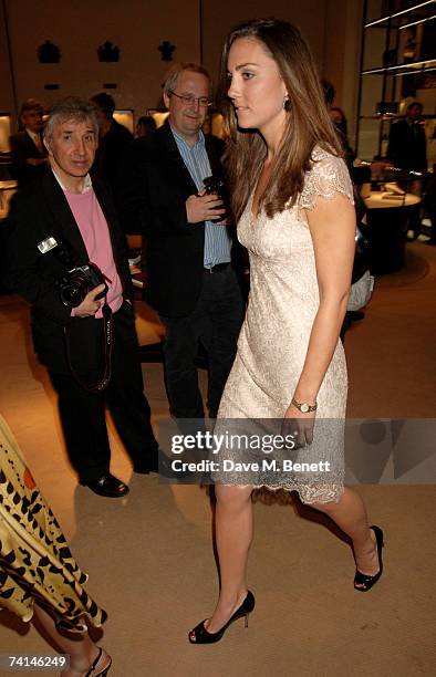 Kate Middleton attends the book launch party of The Young Stalin: The Adventurous Early Life Of The Dictator 1878-1917 by Simon Sebag Montefiore at...