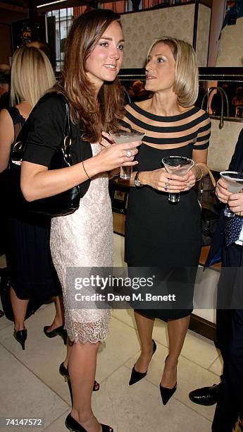 Kate Middleton and Emily Matlis attend the book launch party of The Young Stalin: The Adventurous Early Life Of The Dictator 1878-1917 by Simon Sebag...