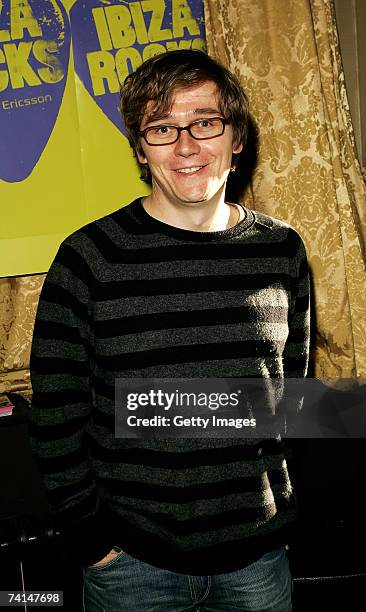 John Kennedy arrives at the Ibiza Rocks with Sony Ericsson launch party at The Lock Tavern, Camden on May 14, 2007 in London, England. The music...