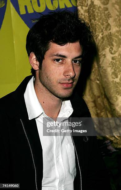 Producer Mark Ronson arrives at the Ibiza Rocks with Sony Ericsson launch party at The Lock Tavern, Camden on May 14, 2007 in London, England. The...