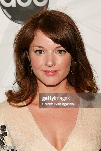 Actress Aubrey Dollar attends the ABC Upfront presentation at Lincoln Center on May 15, 2007 in New York City.