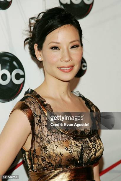 Actress Lucy Liu attends the ABC Upfront presentation at Lincoln Center on May 15, 2007 in New York City.