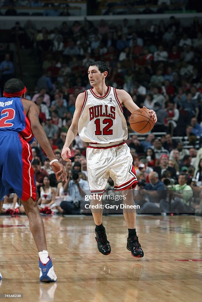 Detroit Pistons v Chicago Bulls, Game 3