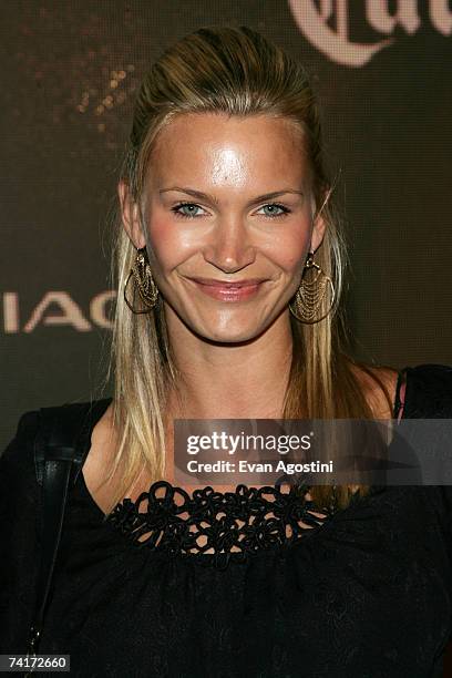 Actress Natasha Henstridge attends the Maxim Hot 100 Party at the Gansevoort Hotel on May 16, 2007 in New York City.