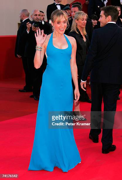 Actress Chloe Sevigny attends the premiere of the movie 'Zodiac' at the Palais des Festivals during the 60th International Cannes Film Festival on...