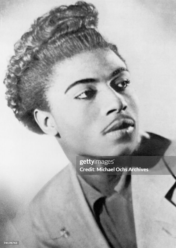 Little Richard Poses For An Early Portrait