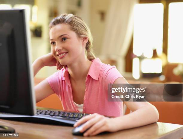 Ms Computer Girl 474 Microsoft Explorer Stock Photos, High-Res Pictures, and Images ...
