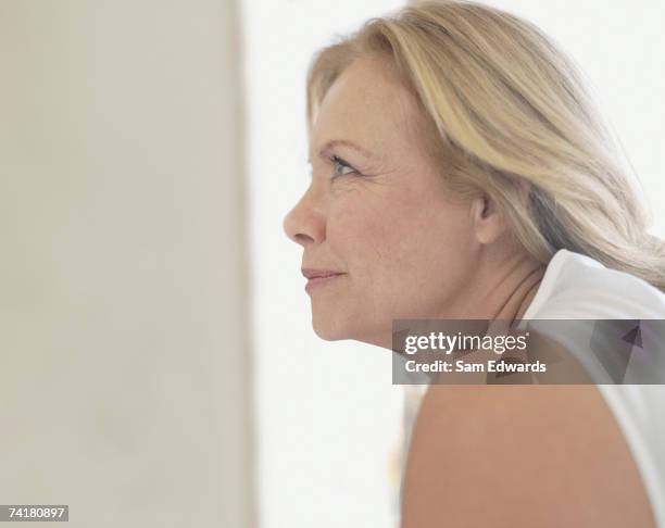 1,119 Mature Woman Side Profile Stock Photos, High-Res Pictures, and