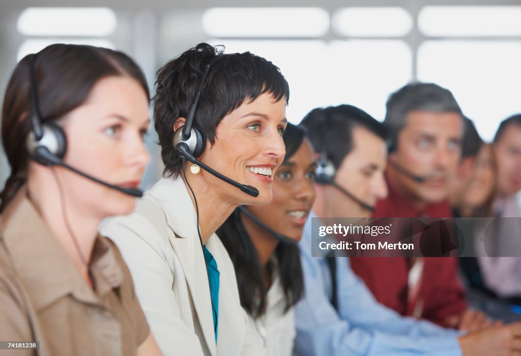 Geschäftsleute im Gespräch mit translation