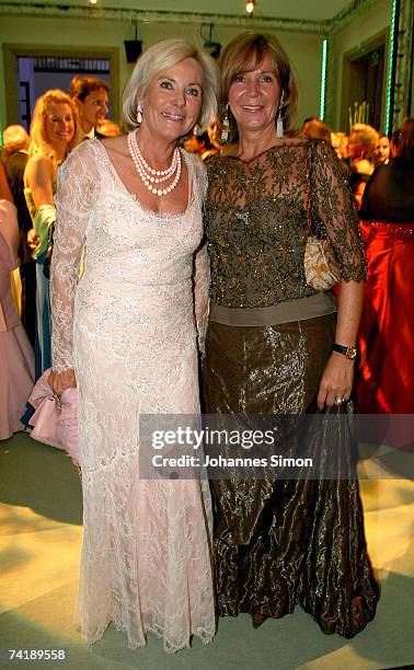 Princess Ursula von Bayern and Inge von Wrede-Lanz attend the Ball der Kuenste at Haus der Kunst on May 18, 2007 in Munich, Germany.