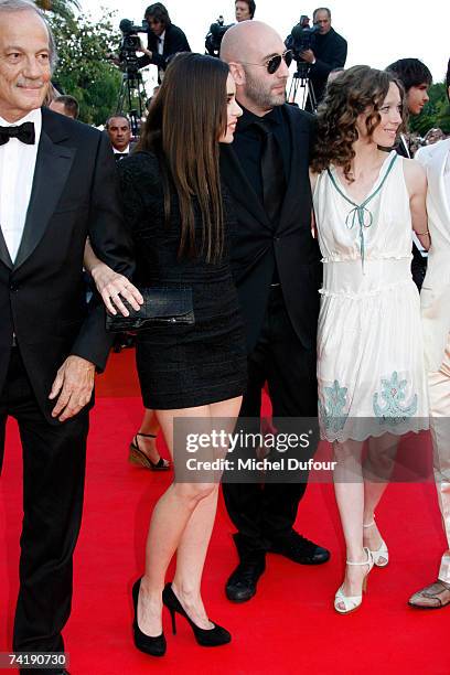 Elodie Bouchez attends the screening of the Christophe Honore's movie ''Les Chansons d'Amour'' on May 18, 2007 in Cannes France.