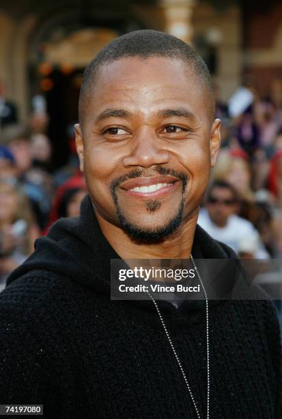 Actor Cuba Gooding Jr. Attends the premiere of Walt Disney's "Pirates Of The Caribbean: At World's End" held at Disneyland on May 19, 2007 in...