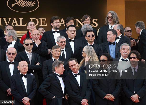 Greek director Theo Angelopoulos, French director Roman Polanski, US director Ethan Coen, Mexican director Alejandro Gonzalez Inarritu and US...