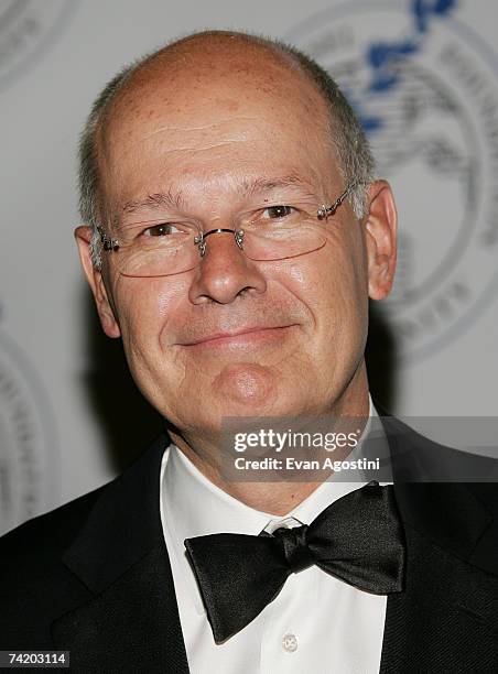 Television personality Harry Smith attends The Elie Wiesel Foundation for Humanity Award Dinner at the Waldorf-Astoria, May 20, 2007 in New York City.