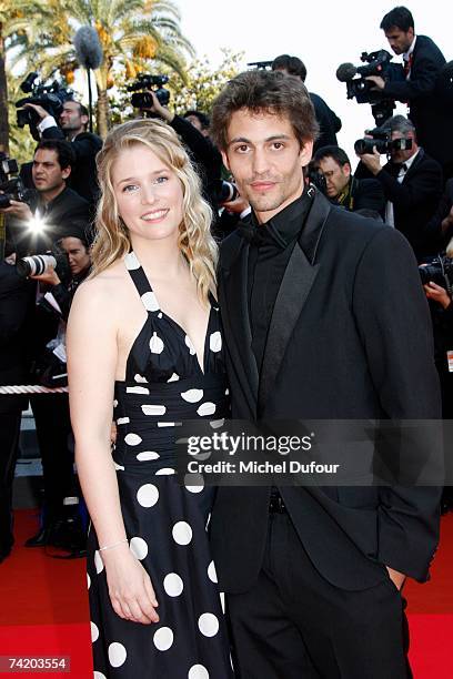 Natacha Regnier and friend attends the Cannes Film Festival 60th Anniversary event during the 60th International Cannes Film Festival on May 20, 2007...