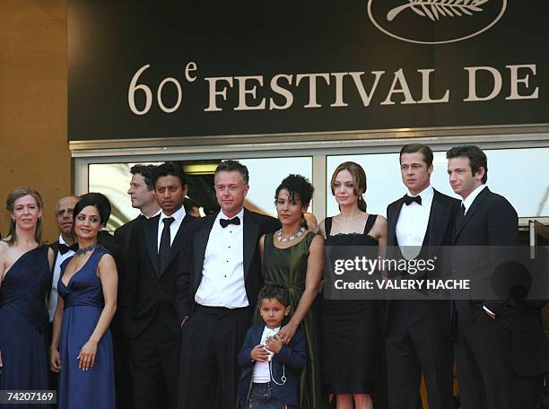 Producer Dede Gardner, British actress Archie Panjabi, Indian actor Irrfan Khan, British director Michael Winterbottom, French journalist and writer...