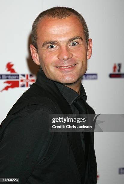 Julian Bennett arrives for the Miss Great Britain Finals at Grovesnor House Hotel on May 21, 2007 in London, England.