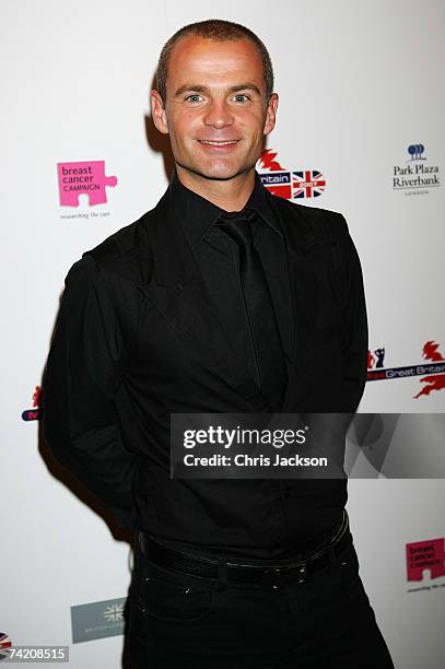 Julian Bennett arrives for the Miss Great Britain Finals at Grovesnor House Hotel on May 21, 2007 in London, England.