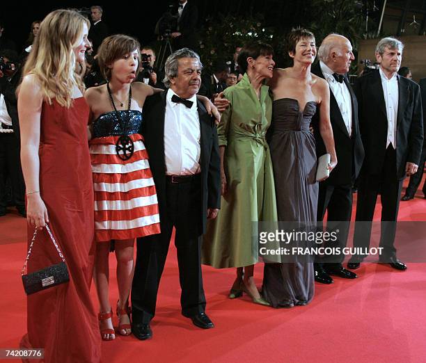 Belgian actress Natacha Regnier, French actors Adele Exarchopoulos and Maurice Benichou, British actress Geraldine Chaplin, British actress, singer...