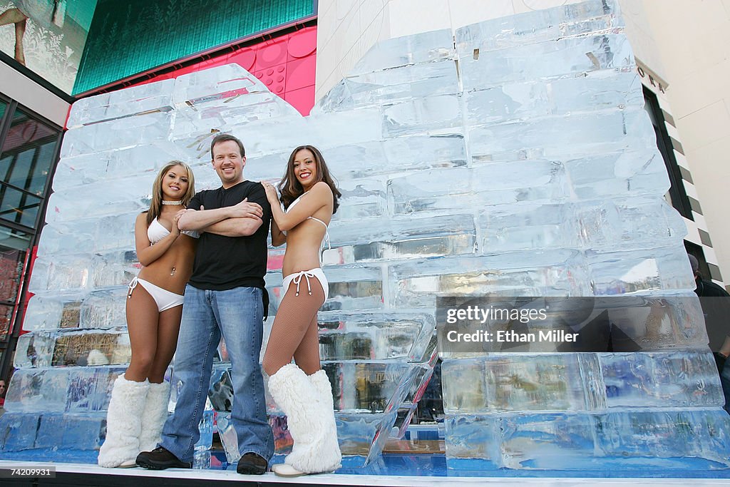 Las Vegas Magician Nathan Burton Encases Himself In Ice