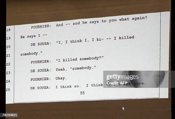 Los Angeles, UNITED STATES: A transcript of an interview of Los Angeles County homicide detective Paul Fournier with Phil Spector's chauffer Adriano...