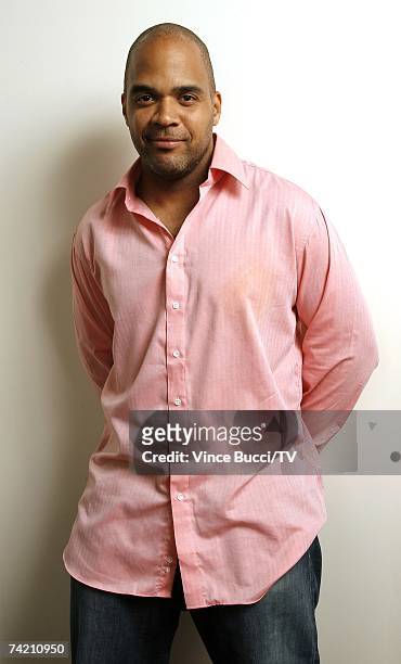 Actor Victor Williams poses for a portrait at the TV Guide Channel Studios on May 11, 2007 in Hollywood, California.