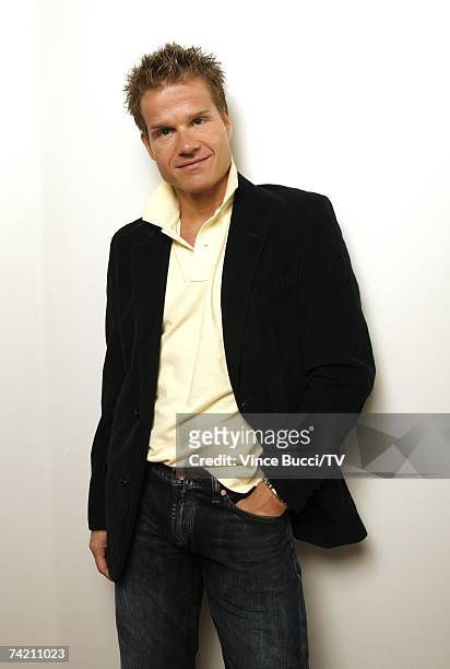 Dancer-choreographer Louis Van Amstel poses for a portrait at the TV Guide Channel Studios on May 11, 2007 in Hollywood, California.