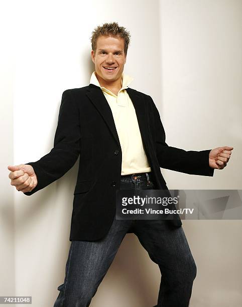 Dancer-choreographer Louis Van Amstel poses for a portrait at the TV Guide Channel Studios on May 11, 2007 in Hollywood, California.