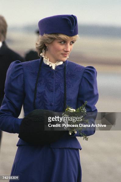 Princess Diana visiting Hull, March 1986. News Photo - Getty Images