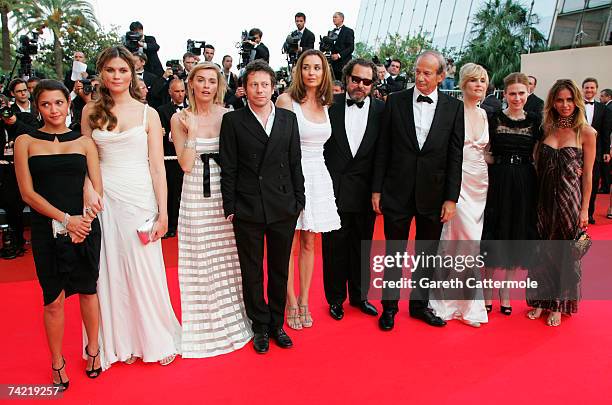 Canadian actress Marie-Jose Croze, French actors Emmanuelle Seigner and Mathieu Amalric, Spanish actress Olatz Lopez Garmendia, US director Julian...