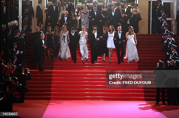 French actors Marina Hands and Patrick Chesnais, Spanish actress Olatz Lopez Garmendia, Canadian actress Marie-Jose Croze, US director Julian...