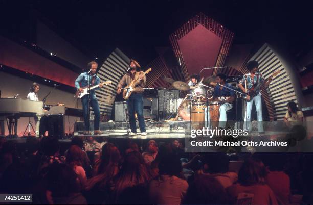 Keyboardist Bill Payne, guitarist Paul Barrere, singer and guitarist Lowell George, drummer Richie Hayward, percussionist Sam Clayton and bassist...