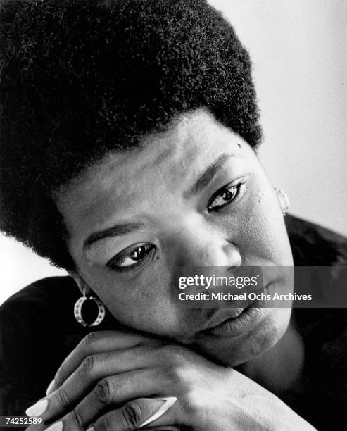 Photo of Maya Angelou Photo by Michael Ochs Archives/Getty Images