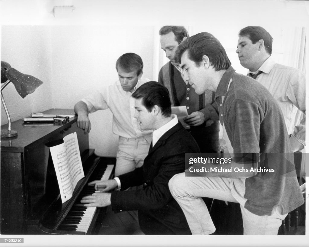 Beach Boys Around A Piano