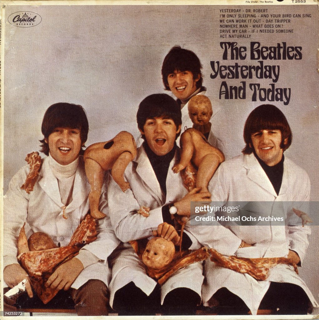 Beatles Album Cover For "Yesterday And Today"