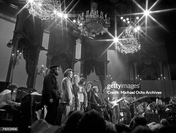 Richard Manuel, Dr. John, Neil Diamond, Joni Mitchell, Neil Young, Rick Danko, Van Morrison, Ronnie Hawkins, Bob Dylan, Robbie Robertson and Eric...