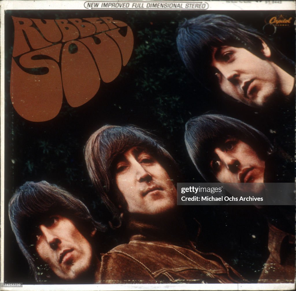 Beatles "Rubber Soul" Album Cover