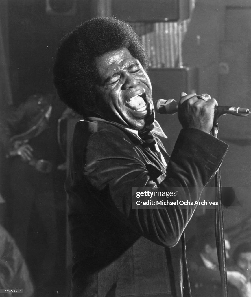 James Brown Performing