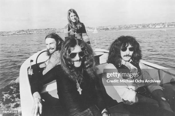 Warner Bros. Records publicity still photo of Black Sabbath circa 1970.